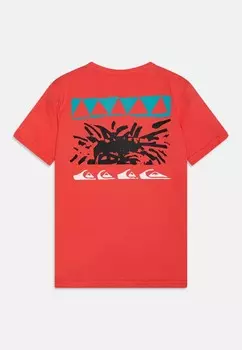 Футболка WARPED YOUTH Quiksilver, красный