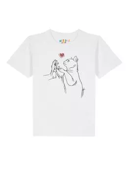 Футболка wat? Apparel, белый