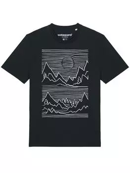 Футболка wat? Apparel, черный