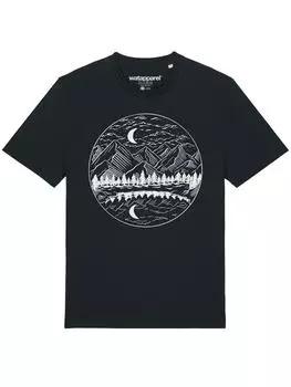 Футболка wat? Apparel, черный