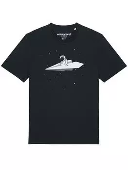 Футболка wat? Apparel, черный