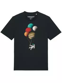 Футболка wat? Apparel, черный