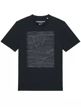 Футболка wat? Apparel, черный