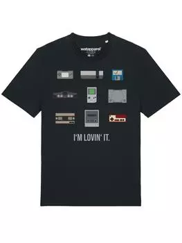 Футболка wat? Apparel, черный