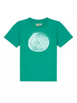 Футболка wat? Apparel, цвет go green