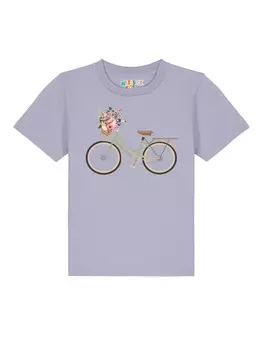 Футболка wat? Apparel, цвет lavender
