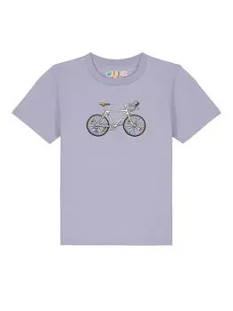 Футболка wat? Apparel, цвет lavender