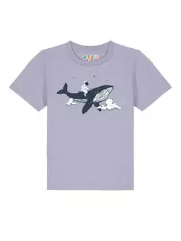 Футболка wat? Apparel, цвет lavender