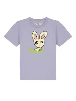 Футболка wat? Apparel, цвет lavender