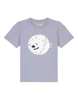 Футболка wat? Apparel, цвет lavender