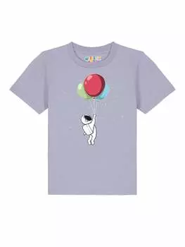 Футболка wat? Apparel, цвет lavender