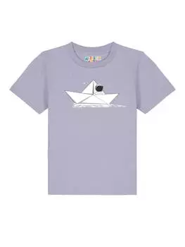 Футболка wat? Apparel, цвет lavender