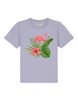 Футболка wat? Apparel, цвет lavender