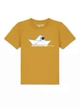 Футболка wat? Apparel, цвет ocker