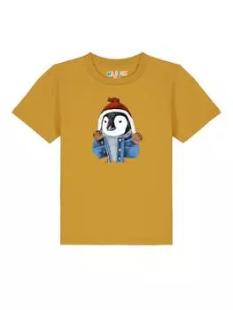 Футболка wat? Apparel, цвет ocker