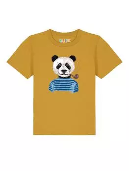 Футболка wat? Apparel, цвет ocker