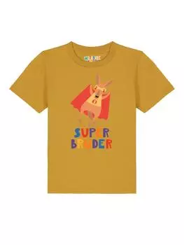 Футболка wat? Apparel, цвет ocker