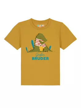 Футболка wat? Apparel, цвет ocker