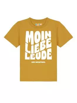 Футболка wat? Apparel, цвет ocker