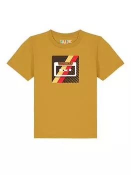 Футболка wat? Apparel, цвет ocker