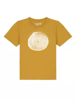 Футболка wat? Apparel, цвет ocker