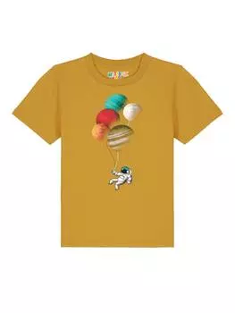 Футболка wat? Apparel, цвет ocker