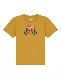 Футболка wat? Apparel, цвет ocker