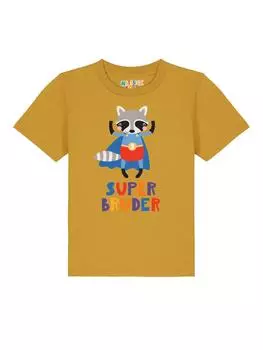 Футболка wat? Apparel, цвет ocker