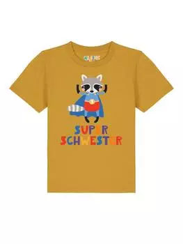 Футболка wat? Apparel, цвет ocker