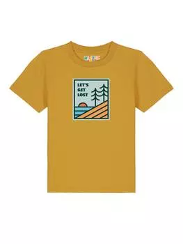 Футболка wat? Apparel, цвет ocker