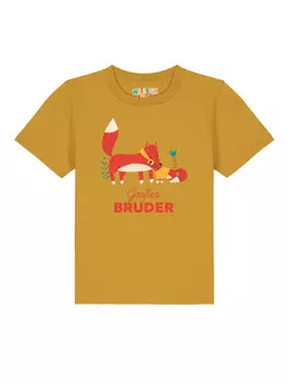 Футболка wat? Apparel, цвет ocker