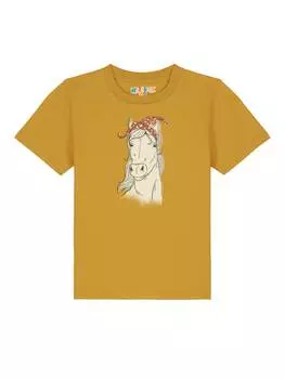 Футболка wat? Apparel, цвет ocker