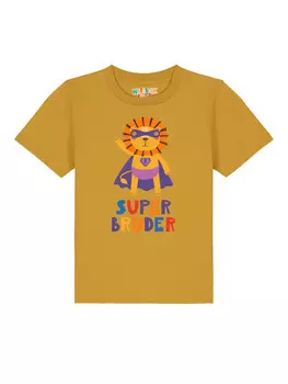 Футболка wat? Apparel, цвет ocker