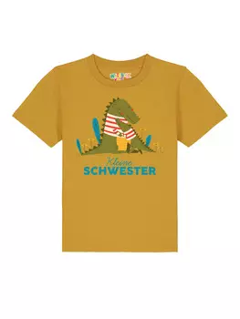 Футболка wat? Apparel, цвет ocker