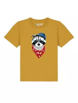 Футболка wat? Apparel, цвет ocker