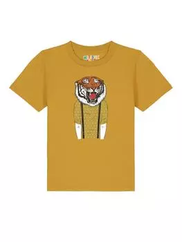 Футболка wat? Apparel, цвет ocker