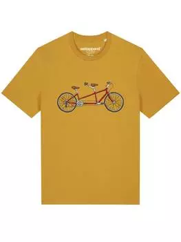 Футболка wat? Apparel, цвет ocker