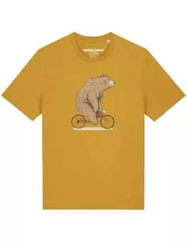 Футболка wat? Apparel, цвет ocker