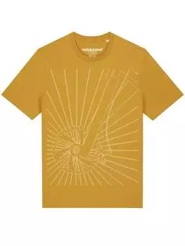 Футболка wat? Apparel, цвет ocker