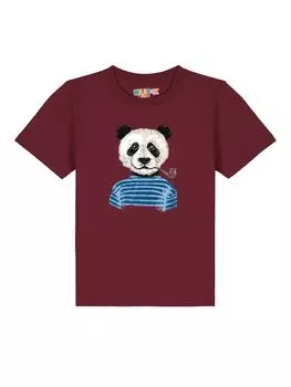 Футболка wat? Apparel, цвет weinrot