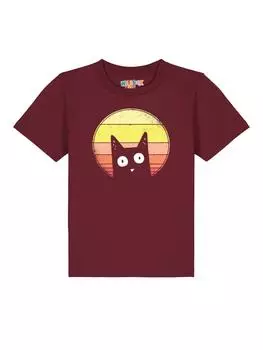 Футболка wat? Apparel, цвет weinrot