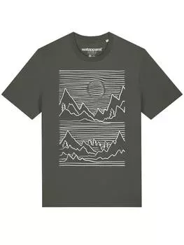 Футболка wat? Apparel, хаки