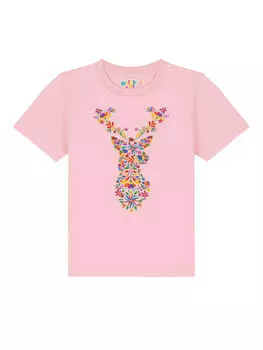 Футболка wat? Apparel, розовый