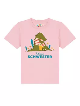 Футболка wat? Apparel, розовый