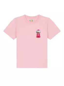 Футболка wat? Apparel, розовый