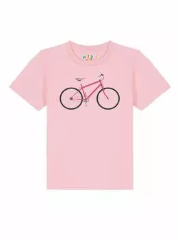 Футболка wat? Apparel, розовый