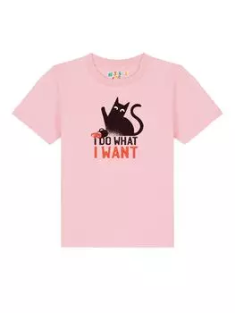 Футболка wat? Apparel, розовый