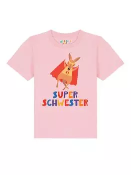 Футболка wat? Apparel, розовый