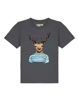 Футболка wat? Apparel, серый