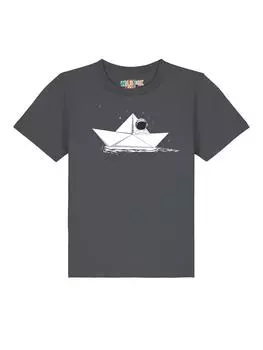 Футболка wat? Apparel, серый